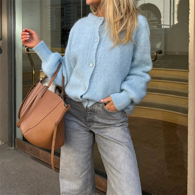 Bray® | Cardigan Doux et Élégant en Maille