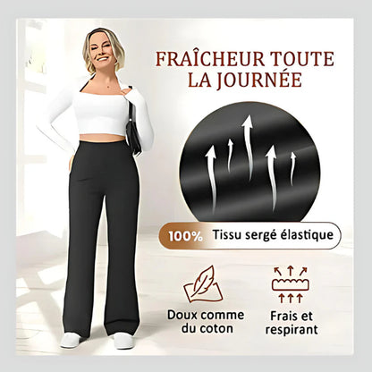 Velina® | Pantalon Décontracté à Taille Haute – Tissu Premium & Coupe Parfaite