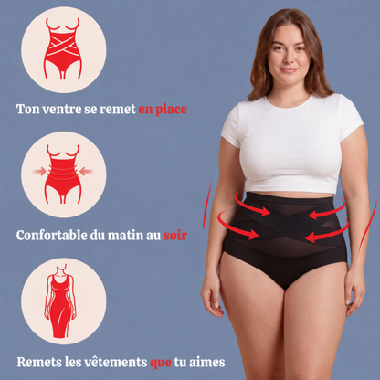 Lucky® | Culotte Gainante Taille Haute Sans Couture - Effet Ventre Plat