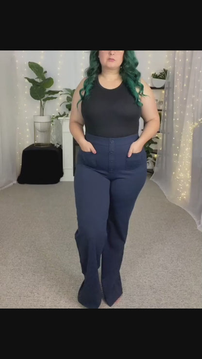 Velina® | Pantalon Décontracté à Taille Haute – Tissu Premium & Coupe Parfaite
