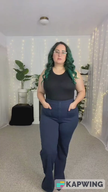 Velina® | Pantalon Décontracté à Taille Haute – Tissu Premium & Coupe Parfaite